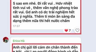 Khách vừa đi Nam Ninh 3N2Đ tiếp tục gửi feedback đẹp cho Sơn Hằng Travel